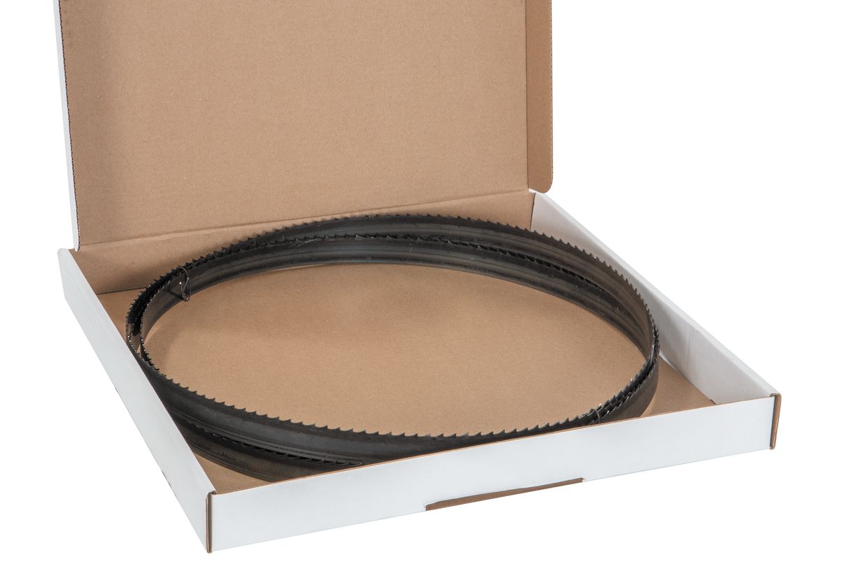 Полотно каленой ленточной пилы 20х0,8х3810 4TPI (JWBS-18-M/T и JWBS-18SFX)